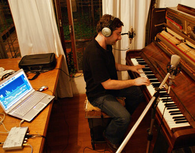 gravação música