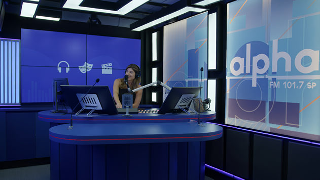 Alpha FM vídeo com inteligência artificial